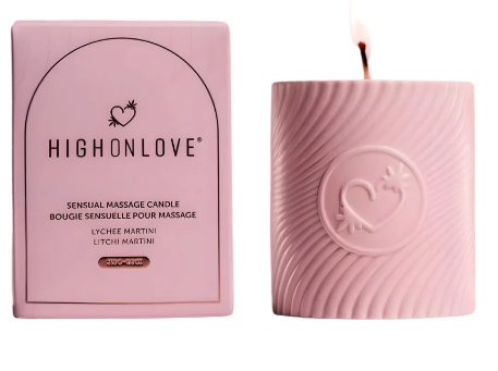 High On Love: Pink Massage Candle