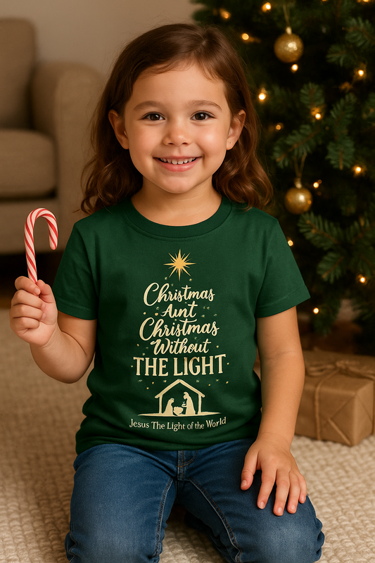Christmas Ain’t Christmas Without The Light — Kids, Toddlers & Baby Tee