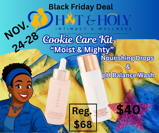 Black Friday Cookie Care Duo pH balance wash & nourishing drops