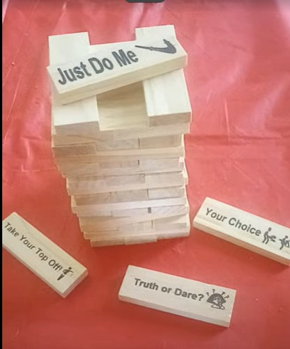 Hot & Holy Jenga™: Date Night on Fire (The couple's game that brings the heat)