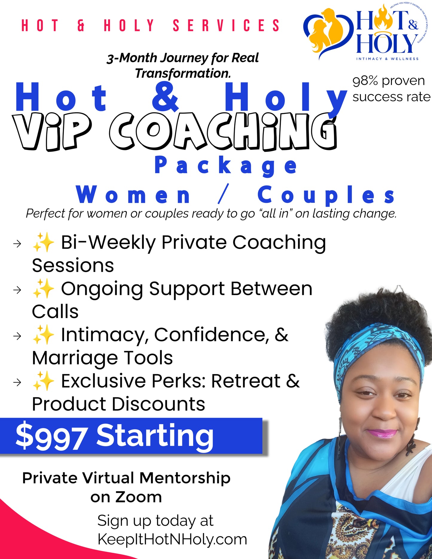 Hot & Holy VIP Coaching for Wives & Couples