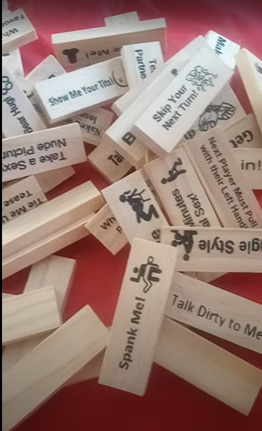 Hot & Holy Jenga™: Date Night on Fire (The couple's game that brings the heat)