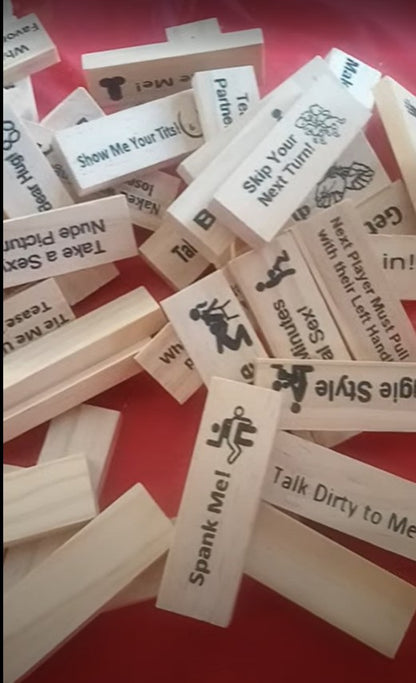 Hot & Holy Jenga™: Date Night on Fire (The couple's game that brings the heat)