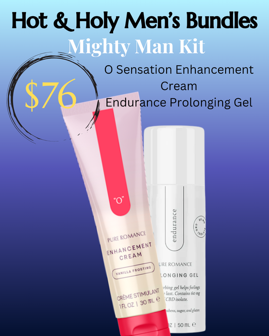 Mighty Man Kit: O Sensation Enhancement Cream & Endurance Prolonging Gel