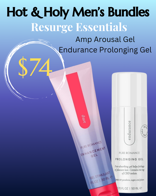Resurge Essentials: Amp Arousal Gel and Endurance Prolonging Gel