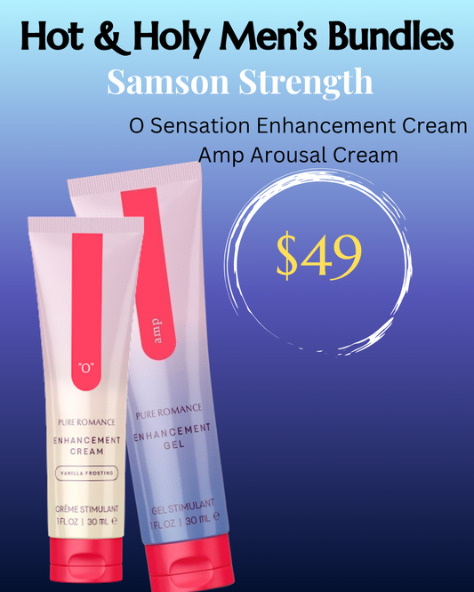 Samson Strength: O Sensation Enhancement Cream & Amp Arousal Gel