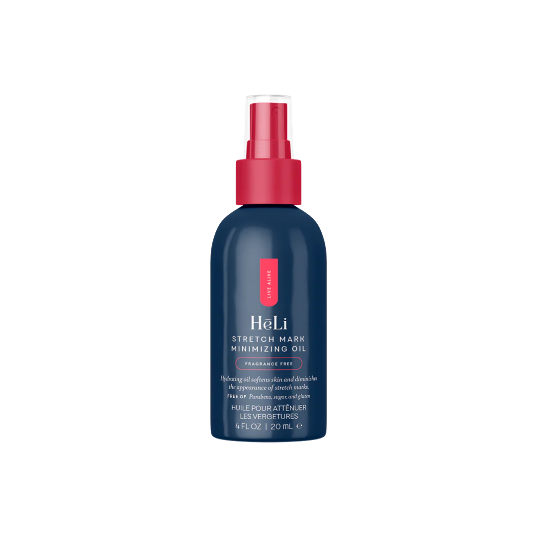 HeLi - Stretch Mark Minimizing Oil - Skin Hydrator & Smoother