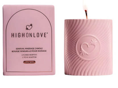 High On Love: Pink Massage Candle